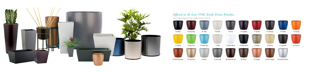 Architectural Planters All Colors